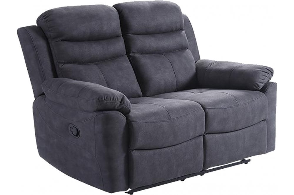 Conway Grey Fabric Recliner 3+2 Seater Sofa Set